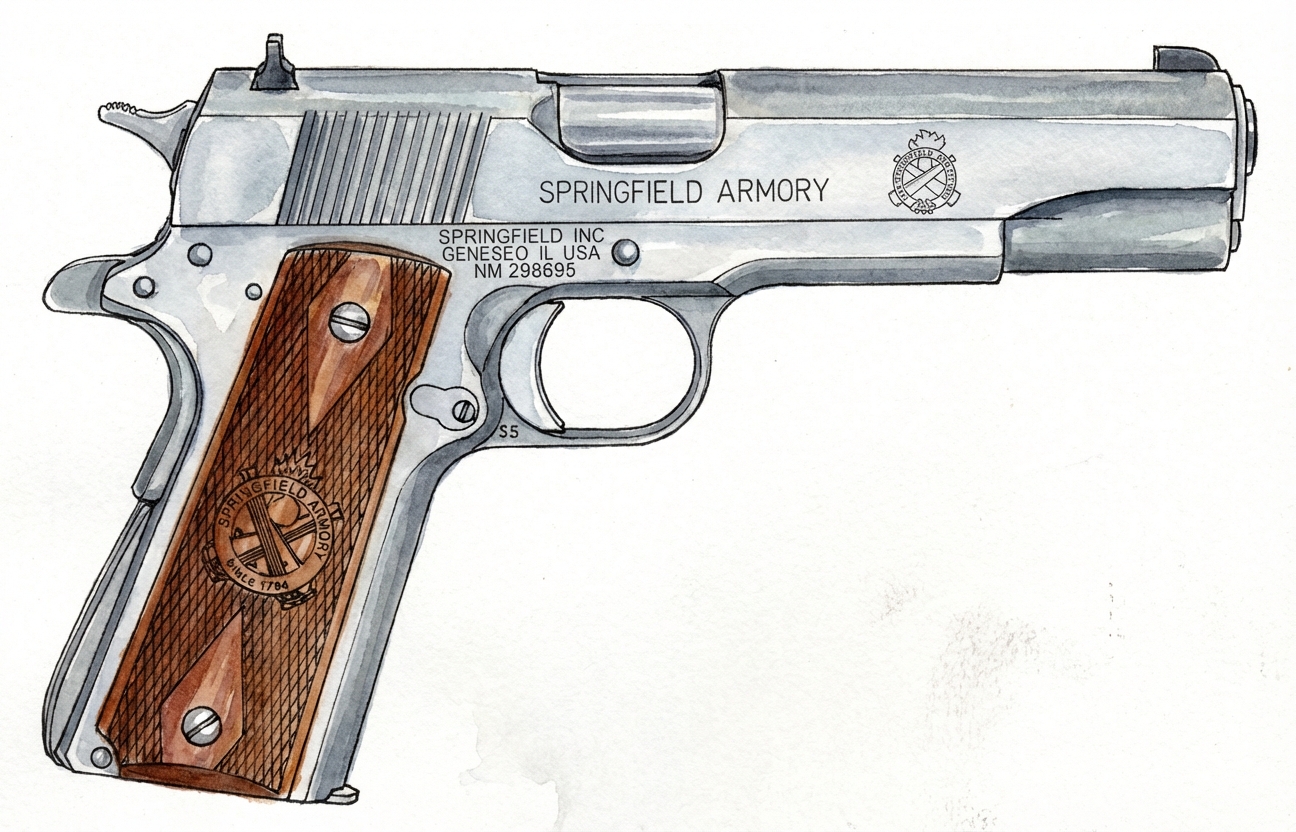 Unveiling Springfield Armory’s Mil-Spec 1911 45 ACP: A Powerhouse of Perfection for USCCA Enthusiasts