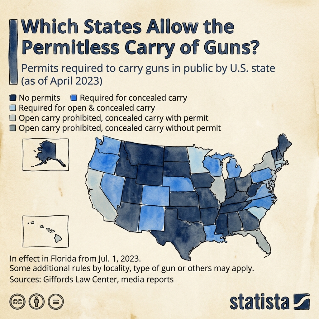 Navigating the New Wave of Gun Laws Across US States Starting January 1