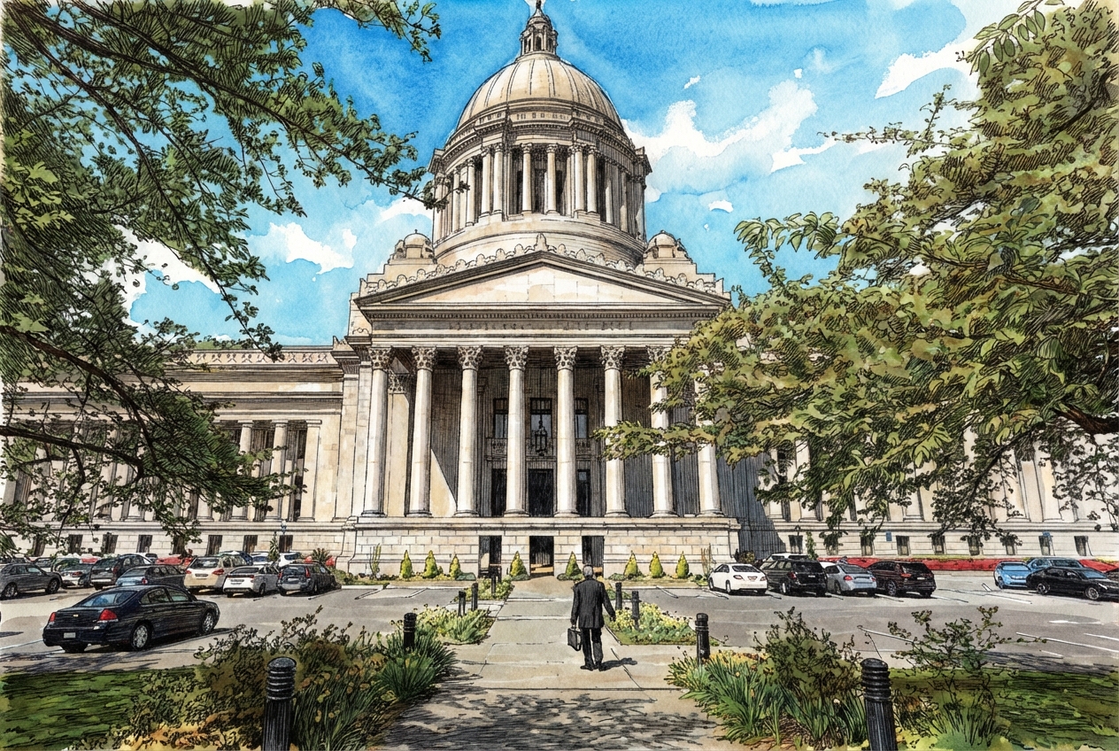 Week Two in Olympia Spotlighted by Gun Laws, Police Regulations, and Rent Cap Bills