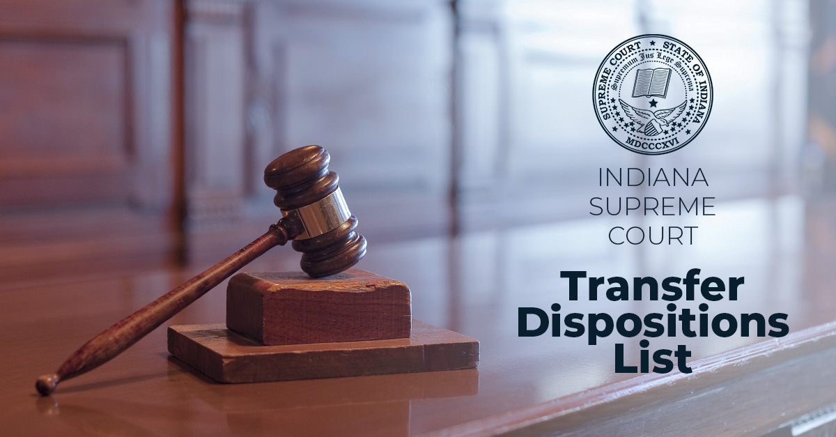 Indiana Supreme Court Favors Foyst and Dismisses the Case in His Favor