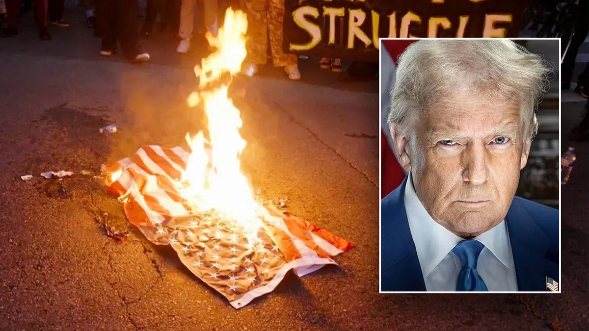 Trump Launches Campaign to Ban Flag Burning Against Supreme Court Precedent