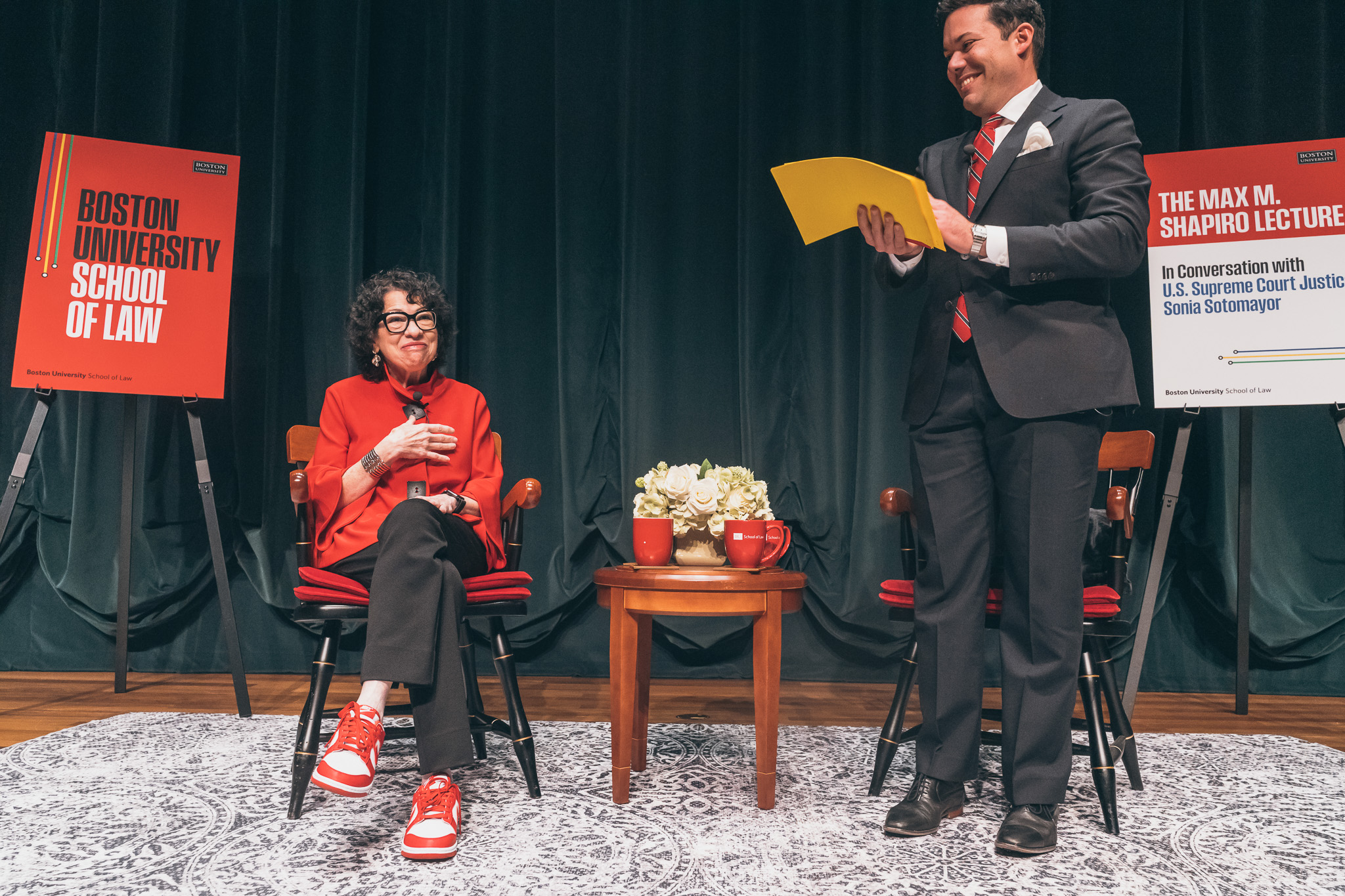 inside the shapiro lecture a revealing conversation with supreme court justice sonia sotomayor