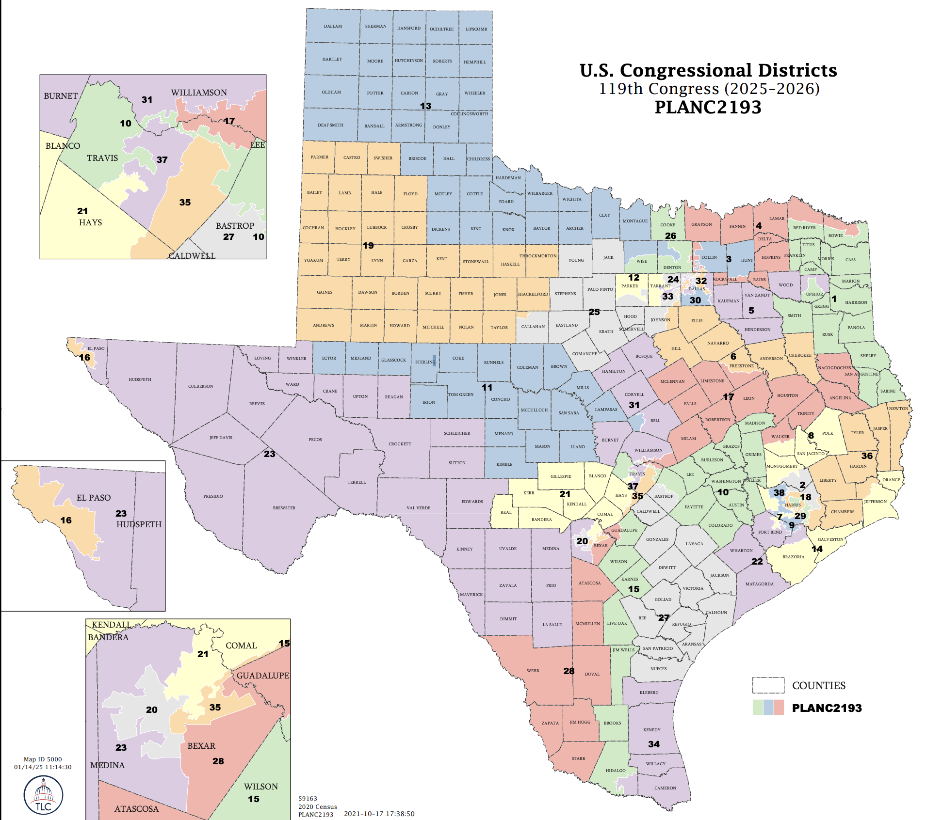 Trump Supported Texas Congressional Map Overturned Amid Legal Battle