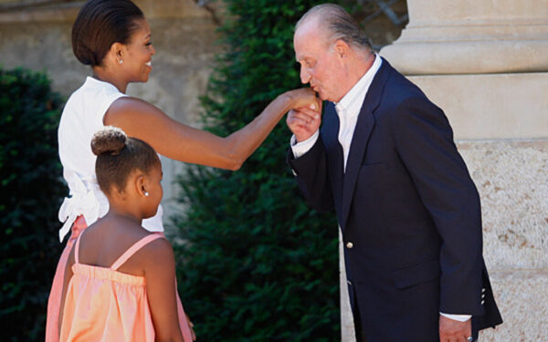 Michelle Obama shines in Spain proving divorce rumors are irrelevant